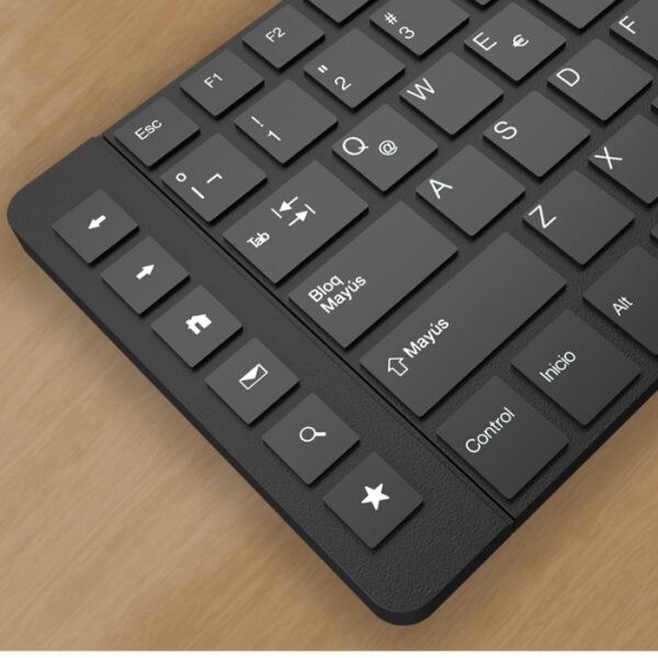 KlipXtreme Revolution — Combo teclado y mouse, inalámbrico, español - Imagen 4