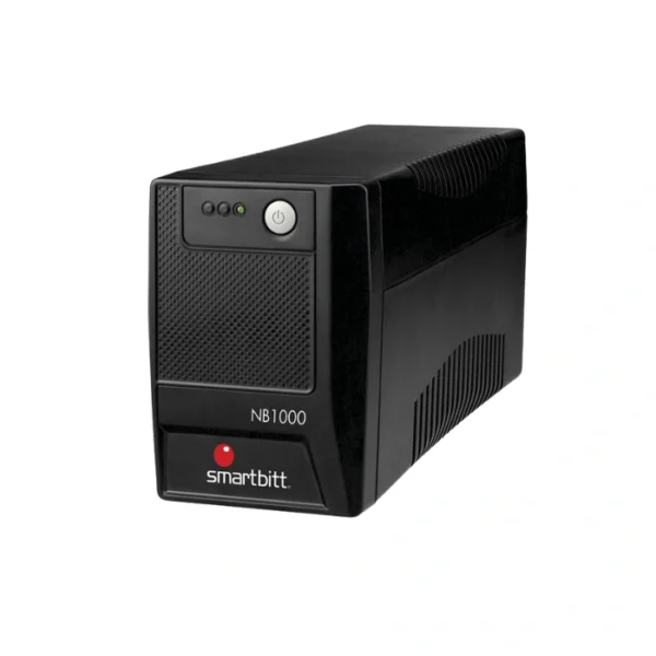 UPS Smartbitt SBNB1000DR — Batería y Regulador, 1000VA, 500W, AVR, 6 tomas