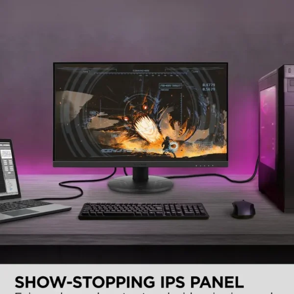 Viewsonic VX2416A — 23.8", Full HD, 120Hz, IPS, Monitor plano, Filtro Luz Azul, bocinas - Imagen 2