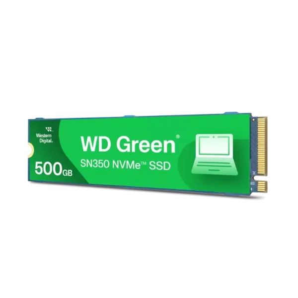 WD Green SN350 500GB — SSD NVMe, hasta 2,400MB/s, M.2 2280, PCIe 3.0x4, - Imagen 2