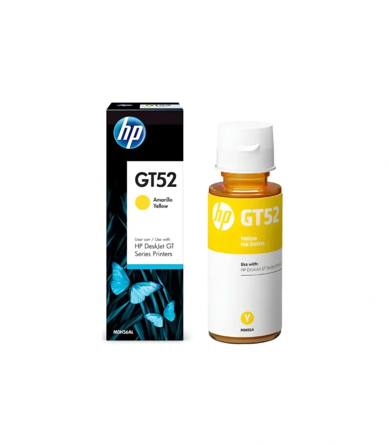Botella de Tinta HP GT52 Amarilla