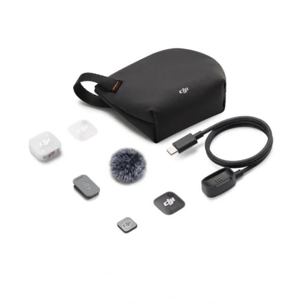 DJI Mic Mini 2 Transmitter (TX) — Transmisor de micrófono inalámbrico, negro - Imagen 4