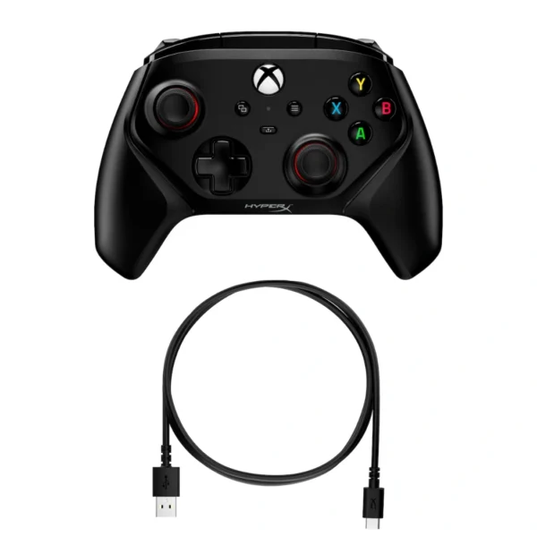 HyperX Clutch Gladiate — Control gaming alámbrico diseñado para Xbox y PC, negro | 6L366AA - Imagen 4