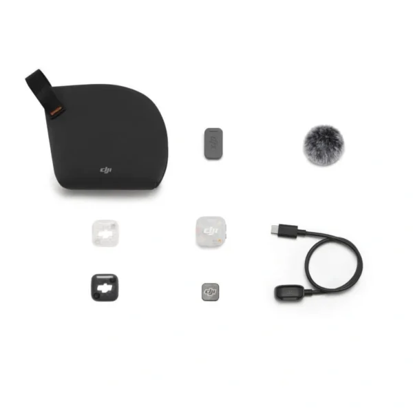 DJI Mic Mini 2S Transmitter (TX) Glaze White — Transmisor de micrófono inalámbrico, cancelación de Ruido con IA, blanco - Imagen 5