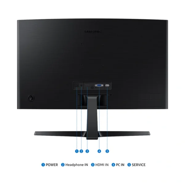 Samsung Essential S3 S36GD — 27" | 1920×1080 | 100Hz VA | Monitor Curvo - Imagen 4