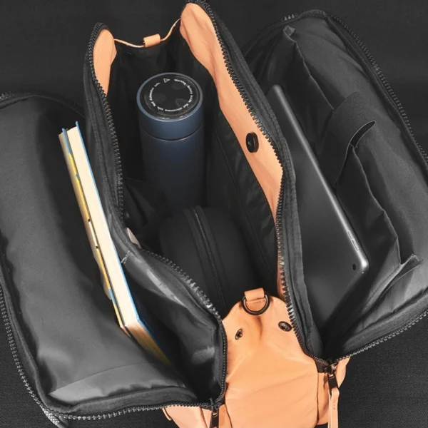 KlipXtreme Val Briefcase — Maletín de diseño elegante | Para portátiles hasta 13" | Café - Imagen 4