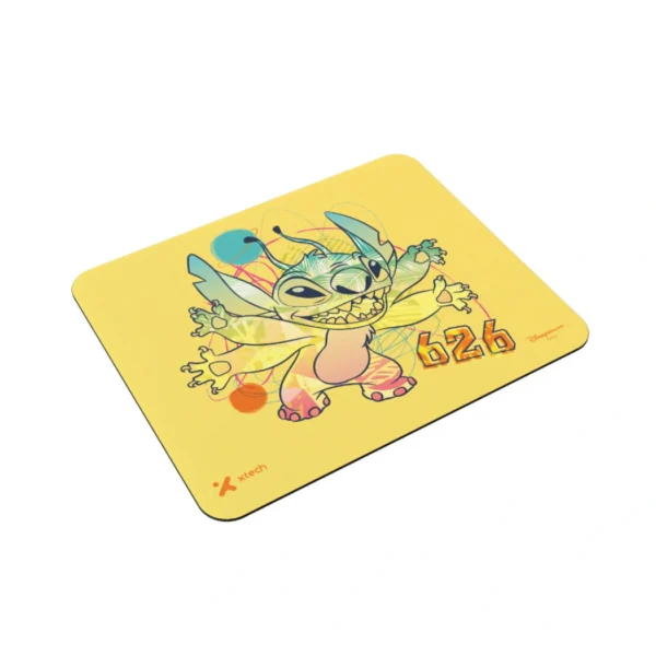 Xtech Mouse Pad Stitch Yellow — Mousepad 22 x 18 cm | amarillo - Imagen 6