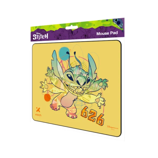 Xtech Mouse Pad Stitch Yellow — Mousepad 22 x 18 cm | amarillo - Imagen 2