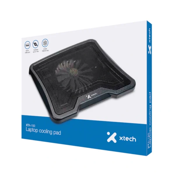 Xtech XTA-150 — Base con ventilador para laptop de hasta 14" - Imagen 5