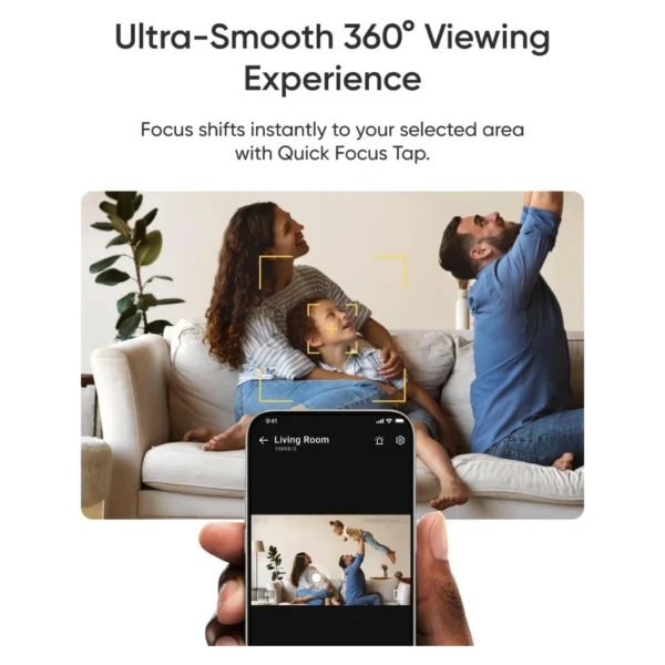 Eufy Indoor Cam E30 — Cámara de seguridad para interior | Resolución 4K Ultra HD | 360 grados - Imagen 6