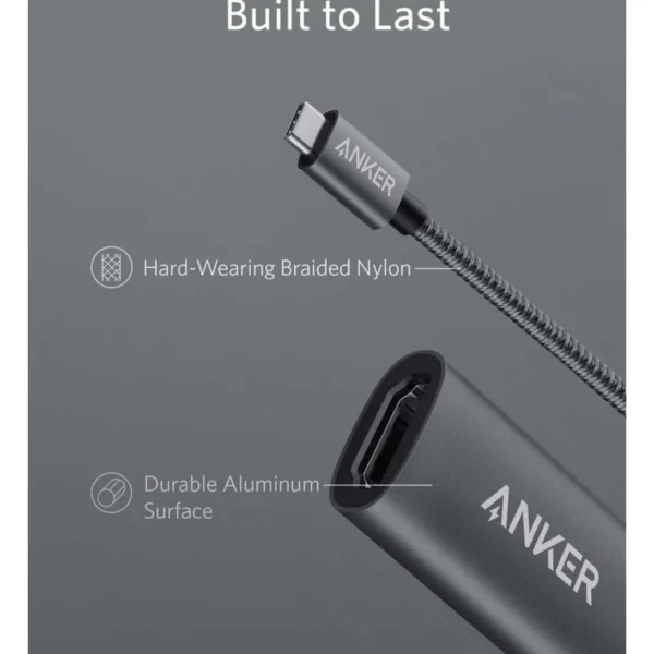 Anker 310 Adaptador USB-C Macho a HDMI Hembra, 4K - Imagen 4