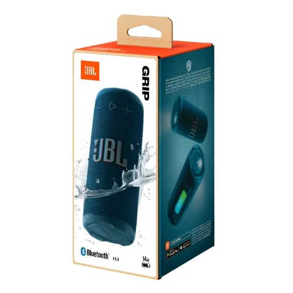 JBL Grip - Altavoz inalámbrico portátil, Bluetooth, 16W, JBL Pro, IP68 - Azul - Imagen 2