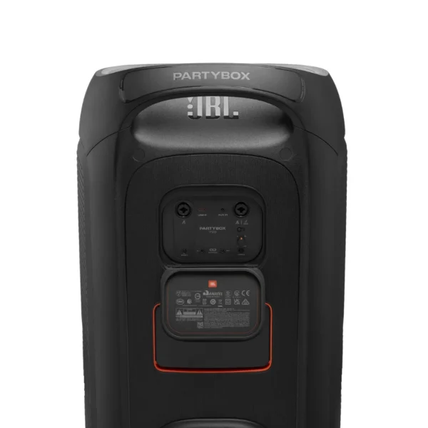 JBL PartyBox 720 - Altavoz de fiesta inalámbrica, 800 W RMS, Bluetooth, JBL Pro Sound - Negro - Imagen 4