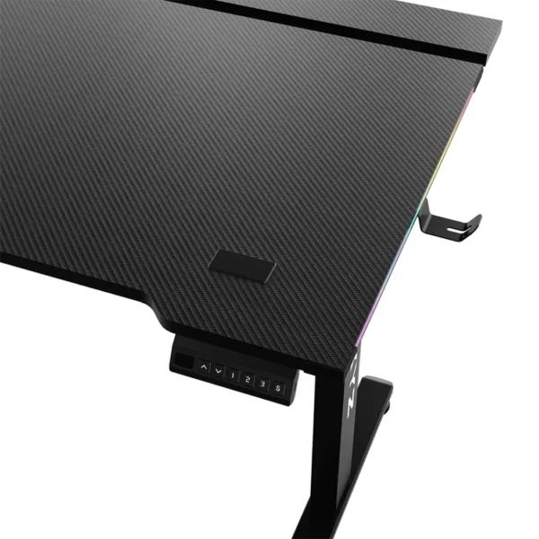 XYZ Pro X - Escritorio eléctrico 140 x 60 cm, altura 72-120cm - Negro | no se entrega armado - Imagen 5