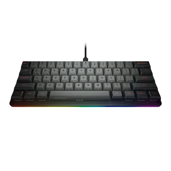 Cougar Puri Mini — Teclado mecánico 60%, alámbrico, negro | PURI-MINI-BK - Imagen 3