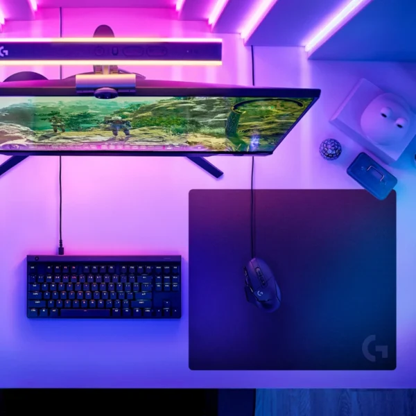 Logitech G740 — Mouse Pad 40 x 46 cm, Grosor 5mm, Negro - Imagen 2