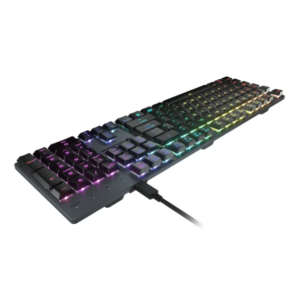 Cougar Luxlim — Teclado mecánico de bajo perfil, alámbrico, negro | LUXLIM-BK - Imagen 4