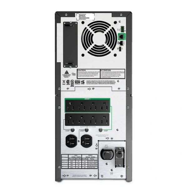 APC Smart-UPS SMT3000C — UPS 3000 VA / 2700 W, 120V, Pantalla LCD, con SmartConnect, Protección de servidores - Imagen 2