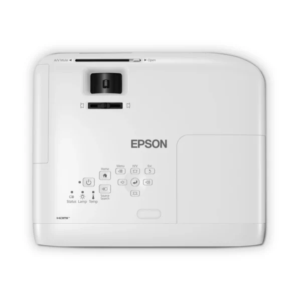 Epson PowerLite E24 — Proyector portátil | 1024x768 | 4:3 | 3600 lúmenes | Audio integrado | Blanco - Imagen 3