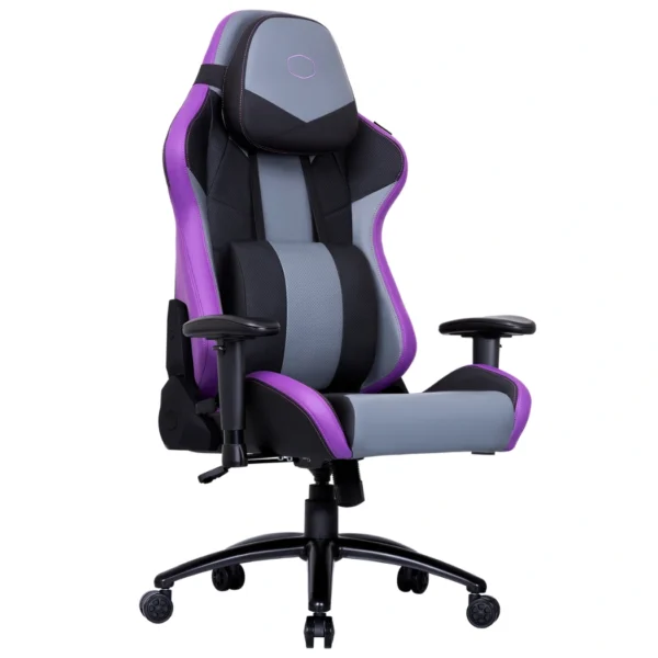 Cooler Master CALIBER R3 —  Silla Gamer, hasta 150 kg (330 lbs), morada | CMI-GCR3-PR - Imagen 3