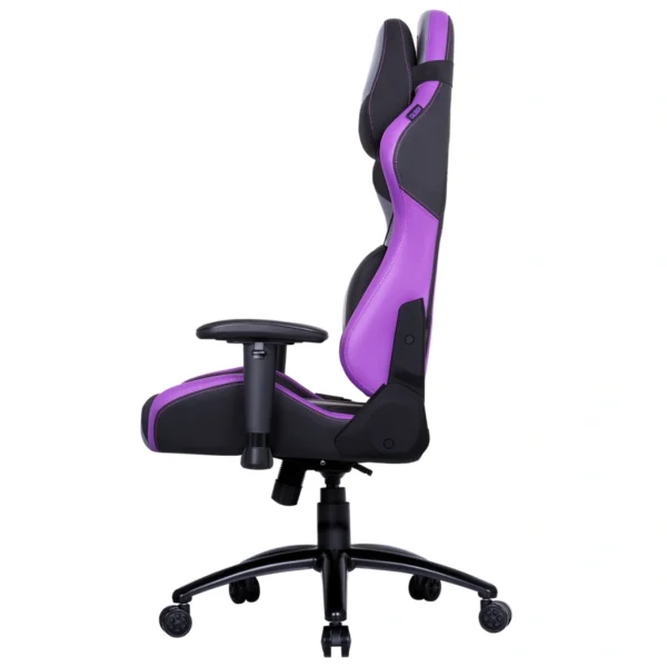Cooler Master CALIBER R3 —  Silla Gamer, hasta 150 kg (330 lbs), morada | CMI-GCR3-PR - Imagen 4