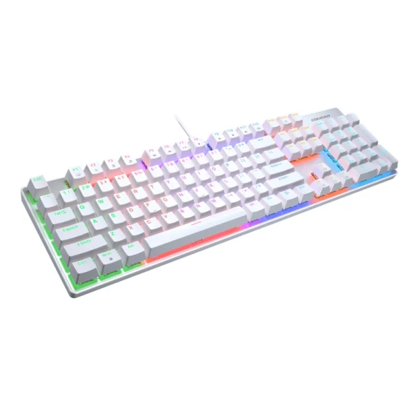 Cougar Ultimus Ex White — Teclado mecánico, alámbrico, blanco | ULTIMUS-EX-WT - Imagen 3