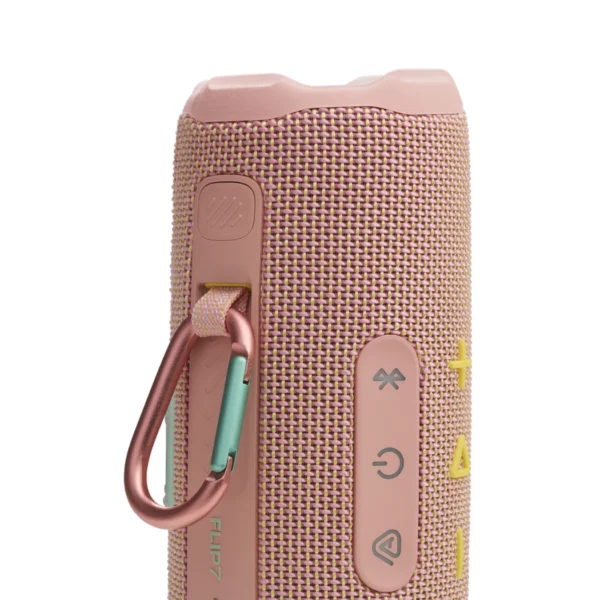 JBL Flip 7 - Altavoz portátil impermeable, Bluetooth, Bold JBL Pro Sound AI, PushLock - Rosa - Imagen 3