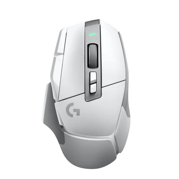 Logitech G502 X LIGHTSPEED White — Mouse inalámbrico, Sensor HERO 25K, Interruptores LIGHTFORCE, Blanco