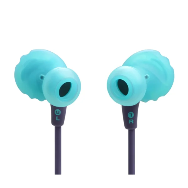 JBL Endurance Run 3 - Auriculares inalámbricos deportivos, FlipHook, IP65 - Morado - Imagen 2