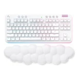 Logitech G715 TKL Aurora — Teclado inalámbrico, mecánico, LIGHTSPEED, Táctil, inglés