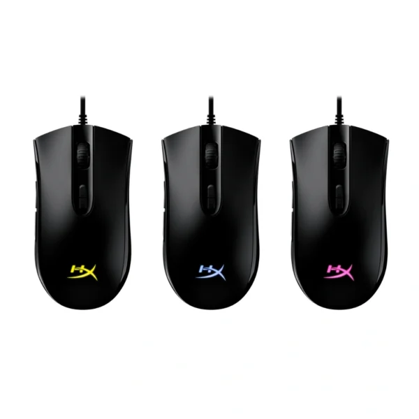 HyperX Pulsefire Core RGB — Mouse alámbrico, 6200 DPI, 7 botones, negro | 4P4F8AA - Imagen 3