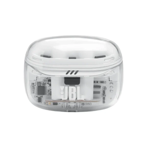JBL Tune Beam 2 Ghost Edition - Auriculares inalámbricos TWS, ANC, diseño translúcido - Ghost White - Imagen 5