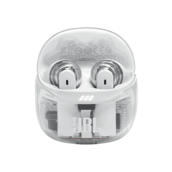 JBL Tune Flex 2 Ghost Edition - Auriculares inalámbricos TWS, ANC, Smart Ambient - Ghost White - Imagen 5