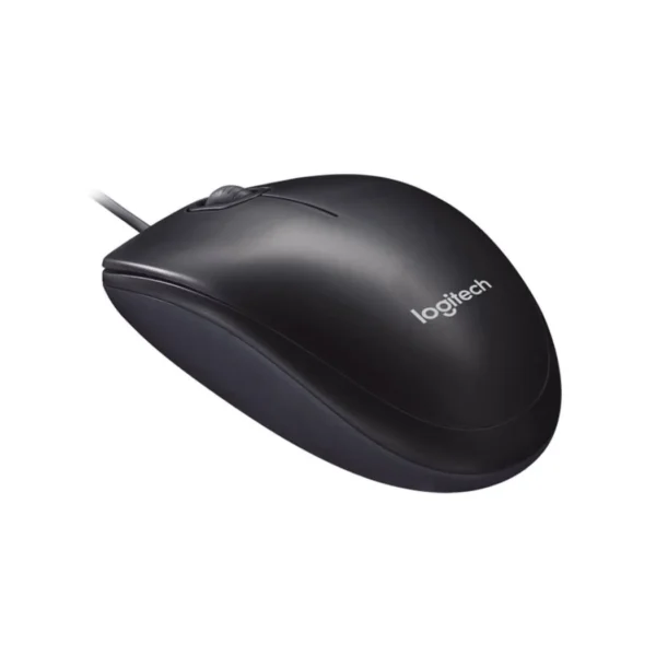 Logitech M90 Mouse con cable, ambidiestros - Negro/gris oscuro - Imagen 3