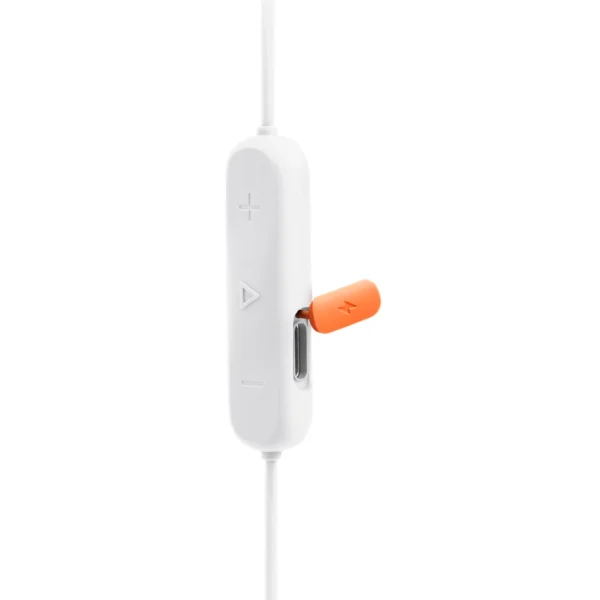 JBL Endurance Run 3 - Auriculares inalámbricos deportivos, FlipHook, IP65 - Blanco - Imagen 5