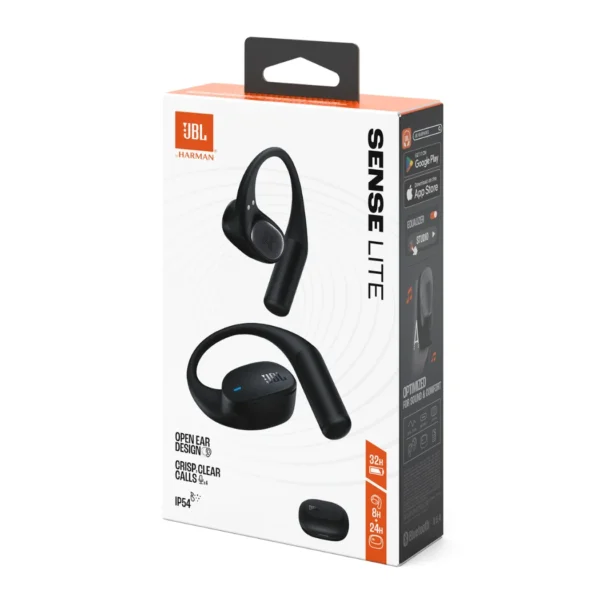 JBL Sense Lite - Auriculares inalámbricos open-ear, OpenSound - Negro - Imagen 2