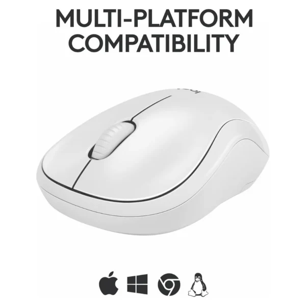Logitech M240 Mouse compacto inalámbrico, bluetooth - Blanco - Imagen 4
