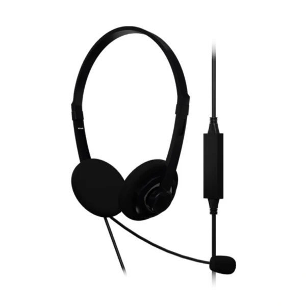 Xtech XTH-245 Audífonos con cable USB-C para conferencias, con micrófono ENC y controles en línea - Imagen 3