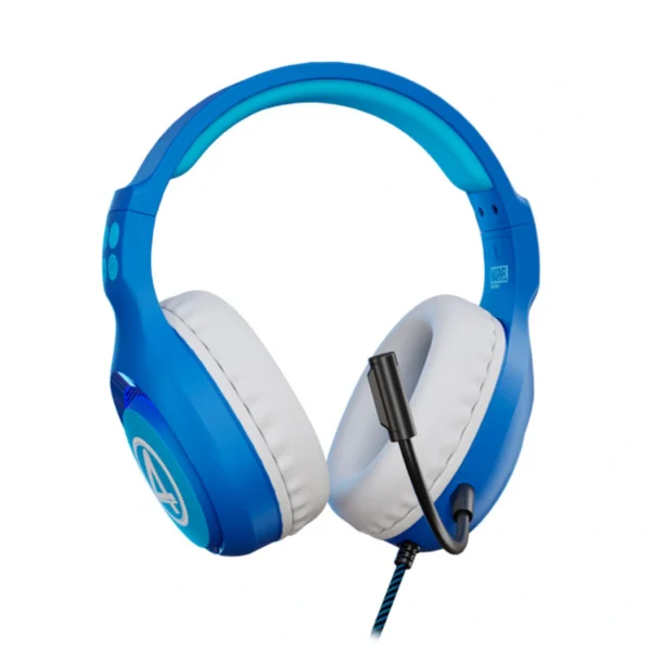 Xtech Headset Fantastic 4 edition — Audífonos alámbricos, estéreo, 3.5mm (TRRS) y USB para alimentación, azul - Imagen 4