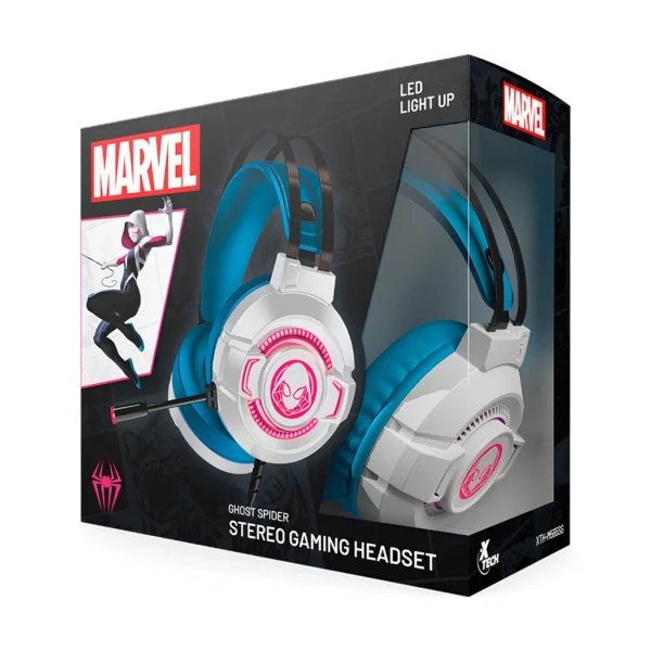 Xtech Headset Ghost Spider edition — Audífonos alámbricos, estéreo para videojuegos - Imagen 2