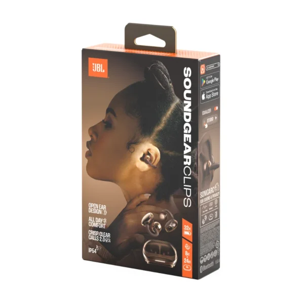 JBL Soundgear Clips - Auriculares inalámbricos de diseño abierto TWS, Bluetooth - Copper - Imagen 2