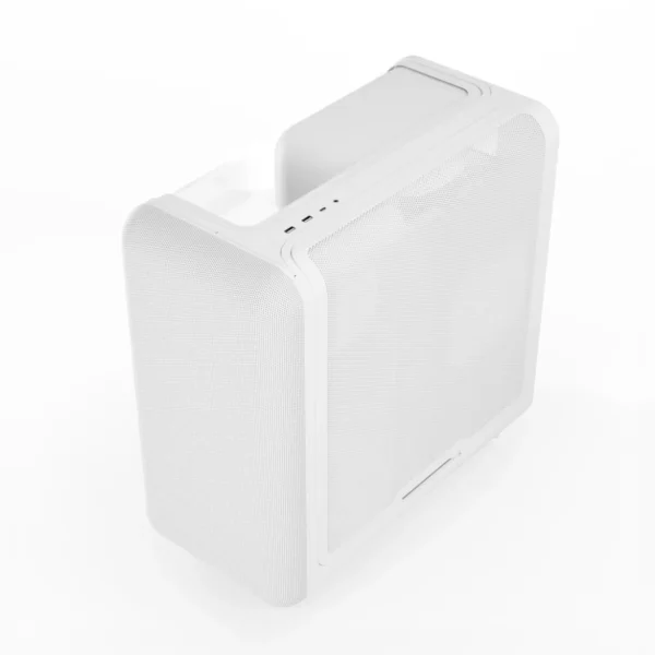 HYTE X50 Snow White - Case ATX, vidrio acústico laminado, sin fans - Blanco - Imagen 5