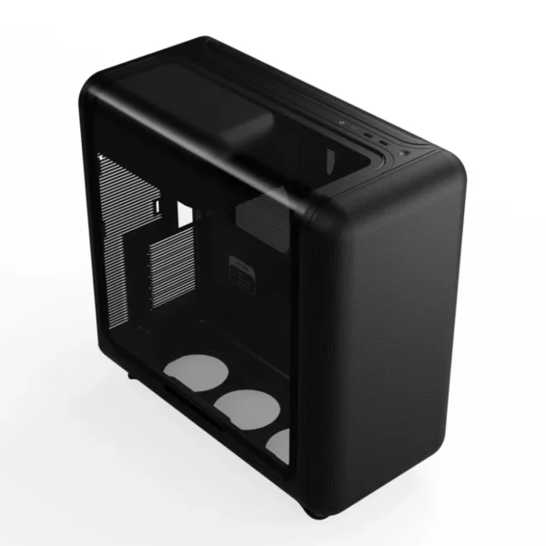 HYTE X50 Pitch Black - Case ATX, vidrio acústico laminado, sin fans - Negro - Imagen 5