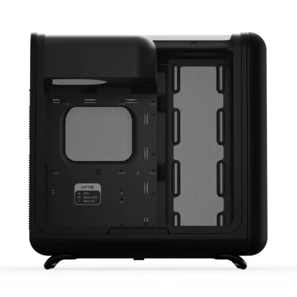 HYTE X50 Pitch Black - Case ATX, vidrio acústico laminado, sin fans - Negro - Imagen 7