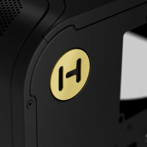 HYTE X50 Pitch Black - Case ATX, vidrio acústico laminado, sin fans - Negro - Imagen 3