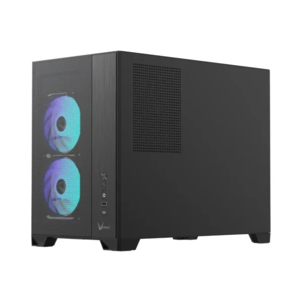 Formula V Line Air Mesh G6 Plus Black AR - Case MicroATX, 3 fans 120mm - Negro - Imagen 4