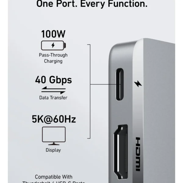 Anker 547 USB-C Hub 7-in-2, para MacBook - Imagen 3