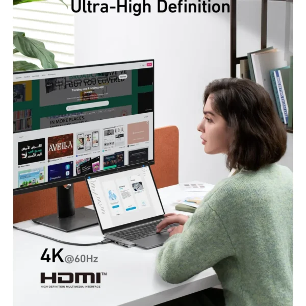 Anker 547 USB-C Hub 7-in-2, para MacBook - Imagen 7
