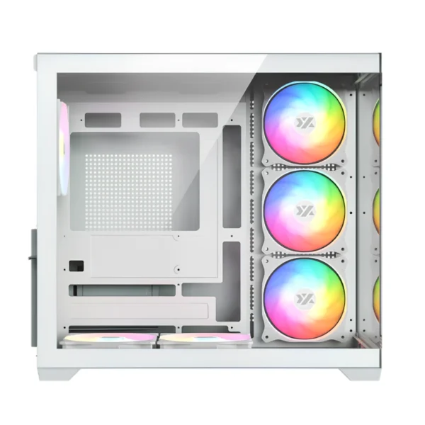 XYZ Tesseract X 50 White — Caja ATX, 6 Fans RGB - Blanco - Imagen 2