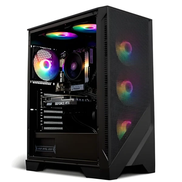 PC NSX —  AMD R5 5500, RTX 5050 8GB, 16GB RAM DDR4, SSD 500GB, Wifi y BT, Windows 11 Home, Teclado y Mouse